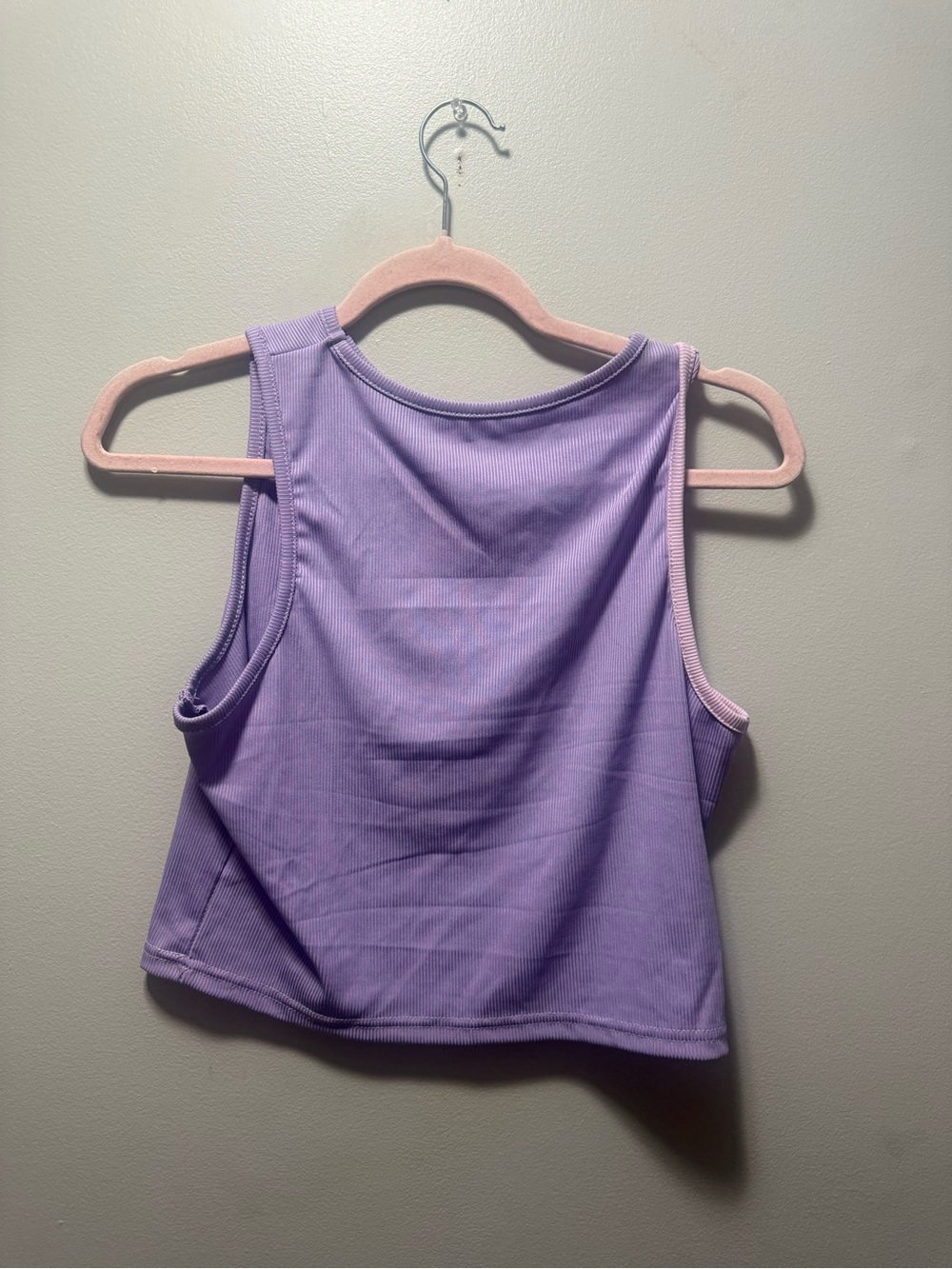 Colorblock Crop Tank Top - Picture 3 of 4